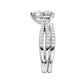 14K 1.40ct Lab Grown Diamond Bridal Set