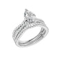 14K 1.40ct Lab Grown Diamond Bridal Set