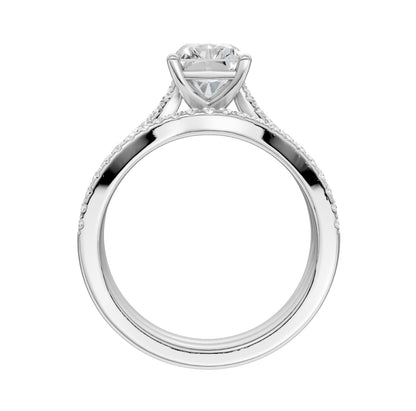 14K 2.40CT Lab Grown Diamond Bridal Set