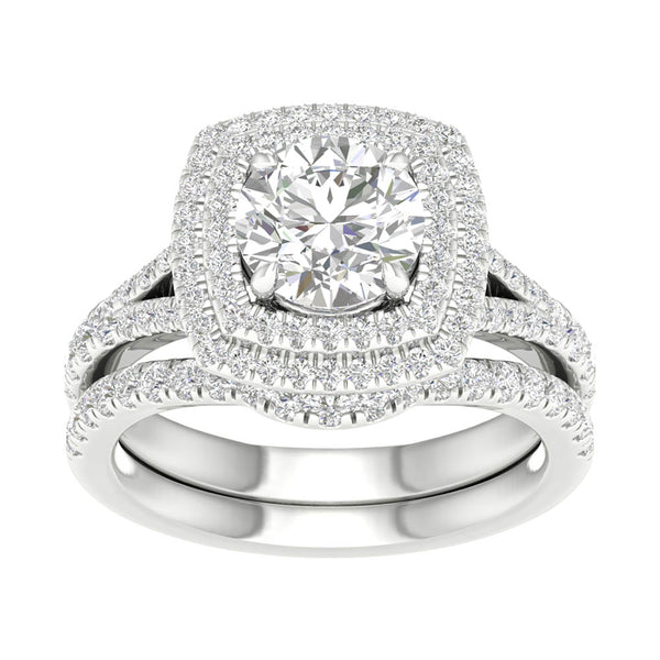 14K 2.25CT  Lab Grown Diamond Bridal Ring