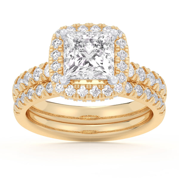 14K 1.62CT Certified Lab Grown Diamond Bridal