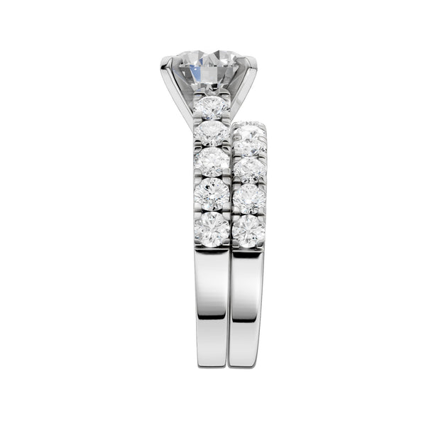 14K 3.50CT Lab Grown Diamond Bridal