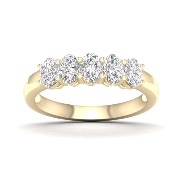 14K 1.00CT Lab Diamond Ring