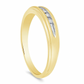 Diamond Ring .10 CTW Round Cut 10K Yellow Gold