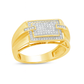 Diamond Ring .25 CTW Round Cut 10K Yellow Gold