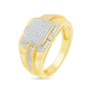 Diamond Ring .31 CTW Round Cut 10K Yellow Gold