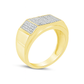 Diamond Ring .40 CTW Round Cut 10K Yellow Gold
