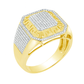 Diamond Ring .44 CTW Round Cut 10K Yellow Gold