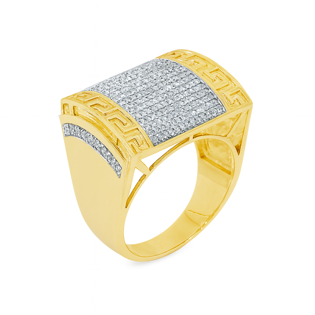 Diamond Ring .49 CTW Round Cut 10K Yellow Gold