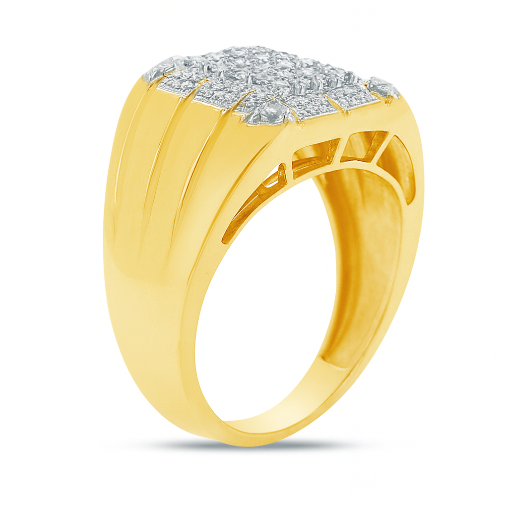Diamond Ring .50 CTW Round Cut 10K Yellow Gold