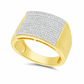 Diamond Ring .53 CTW Round Cut 10K Yellow Gold