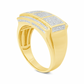 Diamond Ring .60 CTW Round Cut 10K Yellow Gold