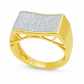 Diamond Ring .61 CTW Round Cut 10K Yellow Gold