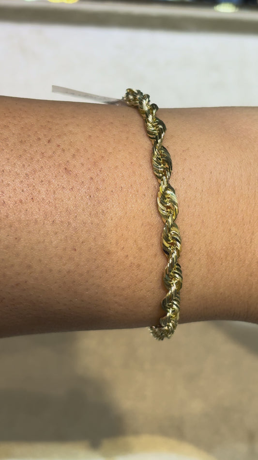 SOLID ROPE BRACELET 11.40 GM