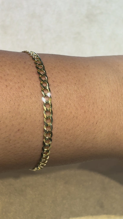 SOLID CUBAN BRACELET ED00480
