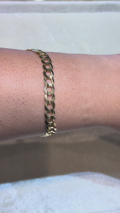 SOLID CUBAN BRACELET ED001040