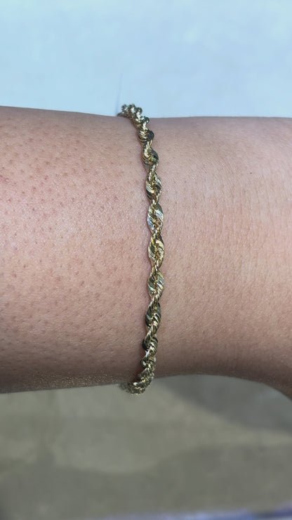 HOLLOW ROPE BRACELET ED00230