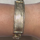 CHINO LINK BRACELET WITH GREEK KEY BORDER ON PLATE 60.00 GM