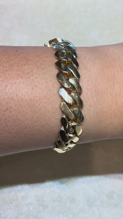 SOLID MIAMI CUBAN BRACELET ED007700
