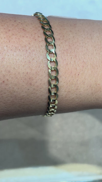 SOLID CUBAN BRACELET ED00720