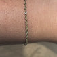 HOLLOW ROPE BRACELET 1.00 GM