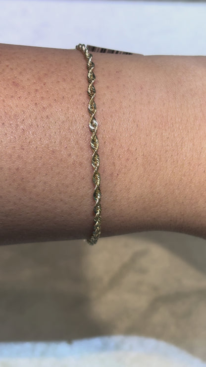 HOLLOW ROPE BRACELET ED00001