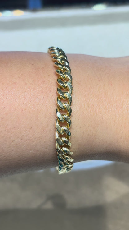 SEMI SOLID MIAMI CUBAN BRACELET ED00790