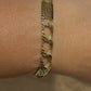 CUSTOM MADE CUBAN BRACELET WITH GREEK KEY DESIGN ED00940