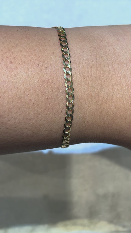 SOLID CUBAN BRACELET ED00320