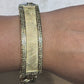 CHINO LINK BRACELET WITH GREEK KEY BORDER ON PLATE 47.20 GM