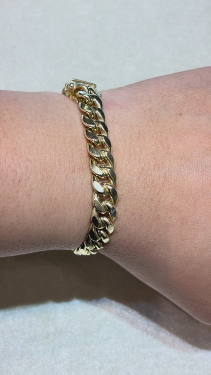 SEMI SOLID MIAMI CUBAN BRACELET ED0001510