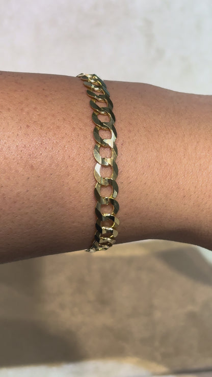 SOLID CUBAN BRACELET ED00930
