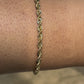 HOLLOW ROPE BRACELET ED000250