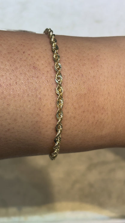 HOLLOW ROPE BRACELET ED000250