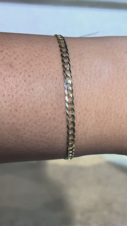 SOLID CUBAN BRACELET ED00280