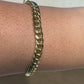 SEMI SOLID MIAMI CUBAN BRACELET 11.40 GM
