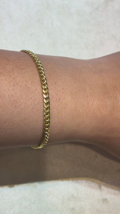 SEMI SOLID MIAMI CUBAN BRACELET ED000280