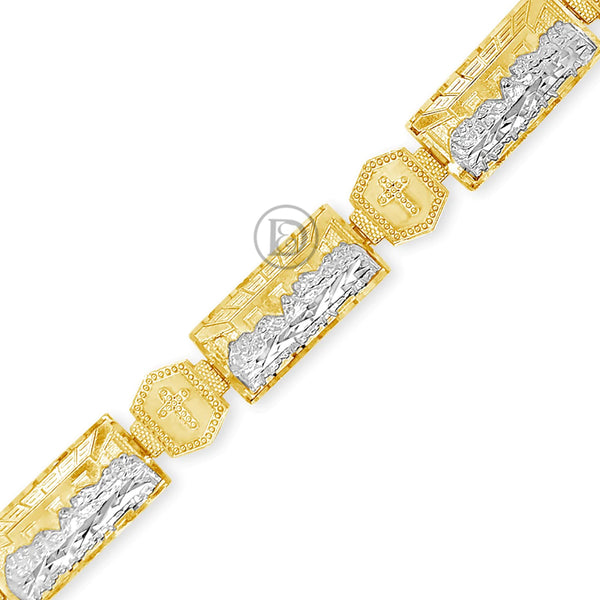 10K Gold Last Supper Bracelet