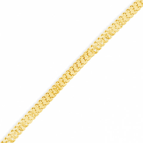 10K Yellow Gold  Box Link 22" Chain