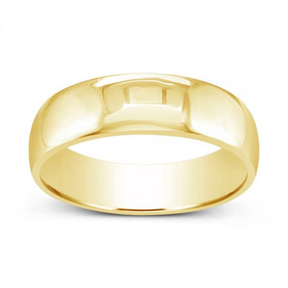 10K Yellow Gold Wedding Band