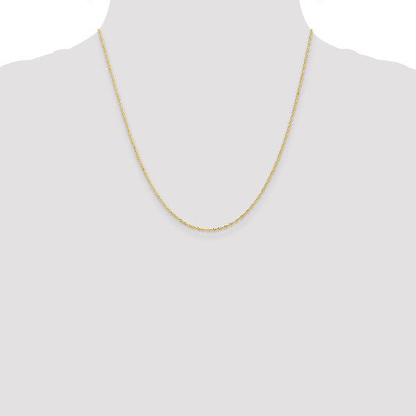 10k 1.1mm Singapore Chain