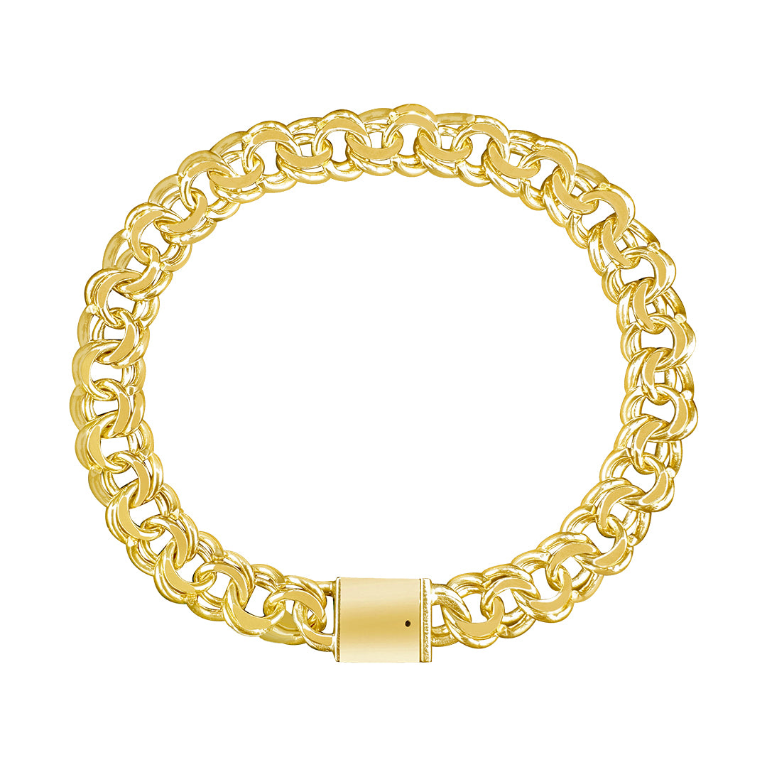 10K Yellow Gold Chino Link Bracelet