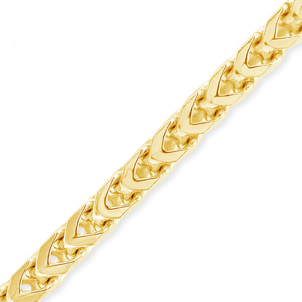 10K Yellow Gold Solid Franco Chain