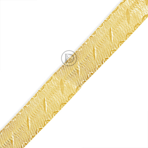 10K Gold Greek Key Design Bracelet