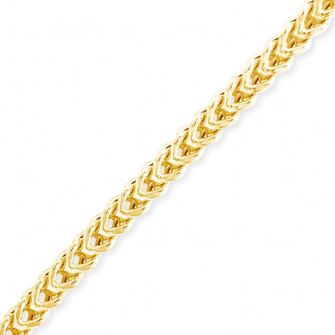 10K Solid yellow Gold Franco Chain