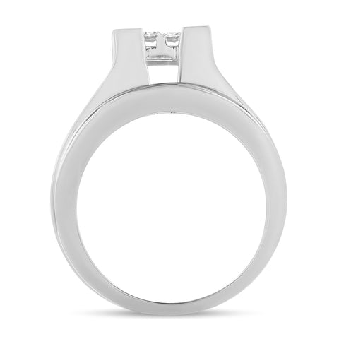 14K  1.00CT  PR/CT  Diamond BRIDAL  RING.