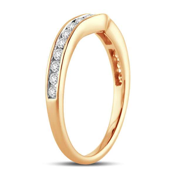 14K  0.34CT  Diamond BAND
