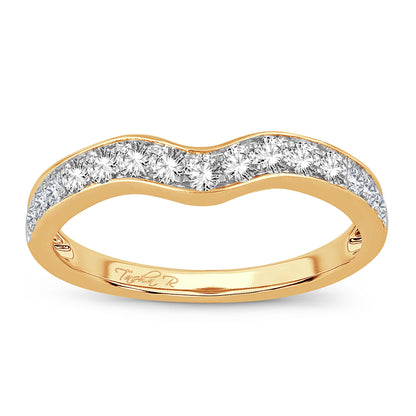 14K  0.50CT  DIAMOND  BAND