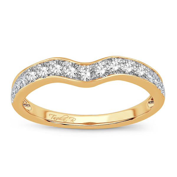 14K  0.50CT  DIAMOND  BAND