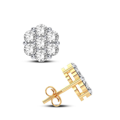 14K 0.50ct Diamond Earring